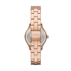 Reloj Fossil Brynn Mujer Acero Inoxidable Oro Rosa - Detalle de esfera