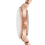Reloj Fossil Brynn Mujer Acero Inoxidable Oro Rosa - Vista trasera