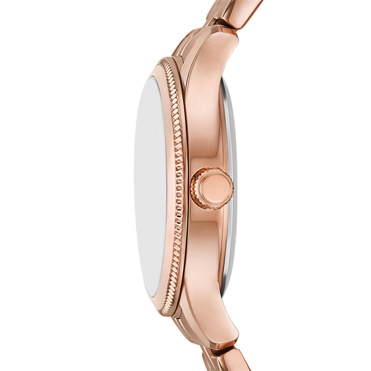 Reloj Fossil Brynn Mujer Acero Inoxidable Oro Rosa - Vista trasera