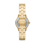 Reloj Fossil Brynn Mujer Acero Inoxidable Dorado - Detalle de esfera