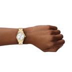 Reloj Fossil Brynn Mujer Acero Inoxidable Dorado - Vista lateral