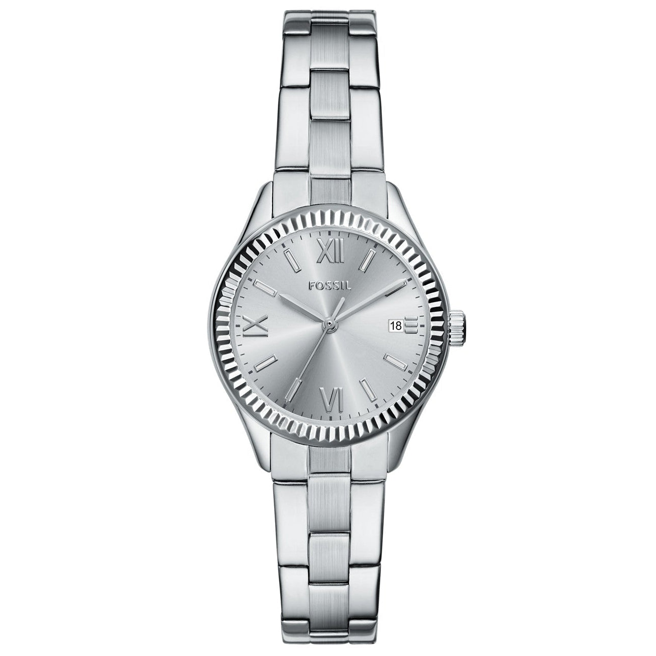Reloj Fossil Rye Mujer Acero Inoxidable Plateado - Reloj original en Guatemala