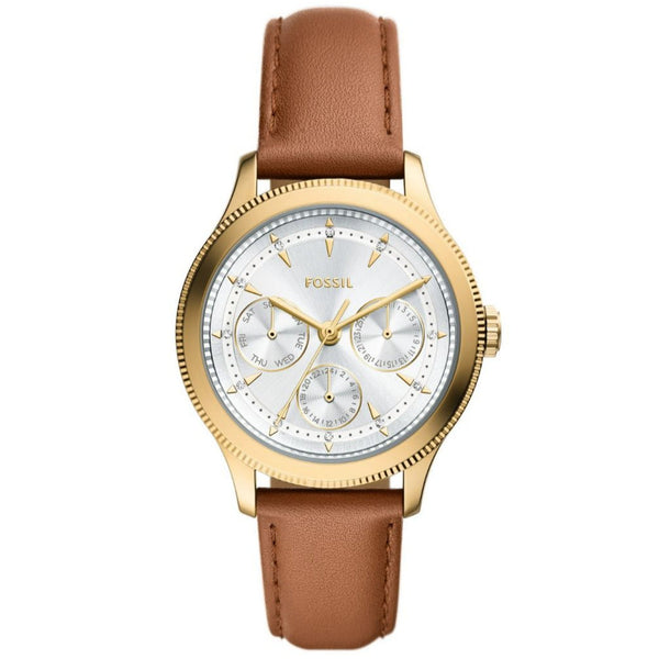 Reloj Fossil Brynn Mujer Correa Piel Marrón Dorado - Reloj original en Guatemala