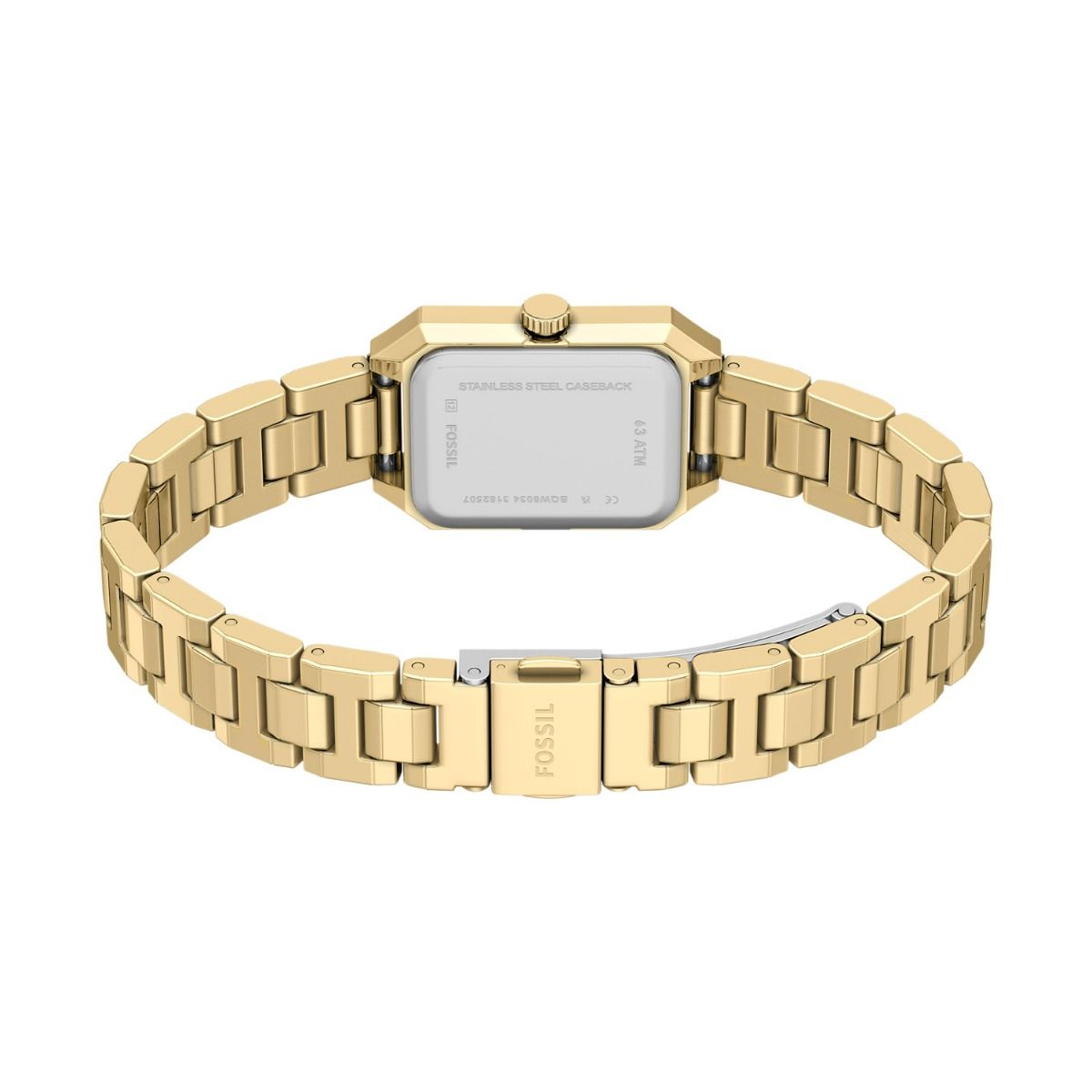 Reloj Fossil Bridget de mujer correa de metal - Vista trasera