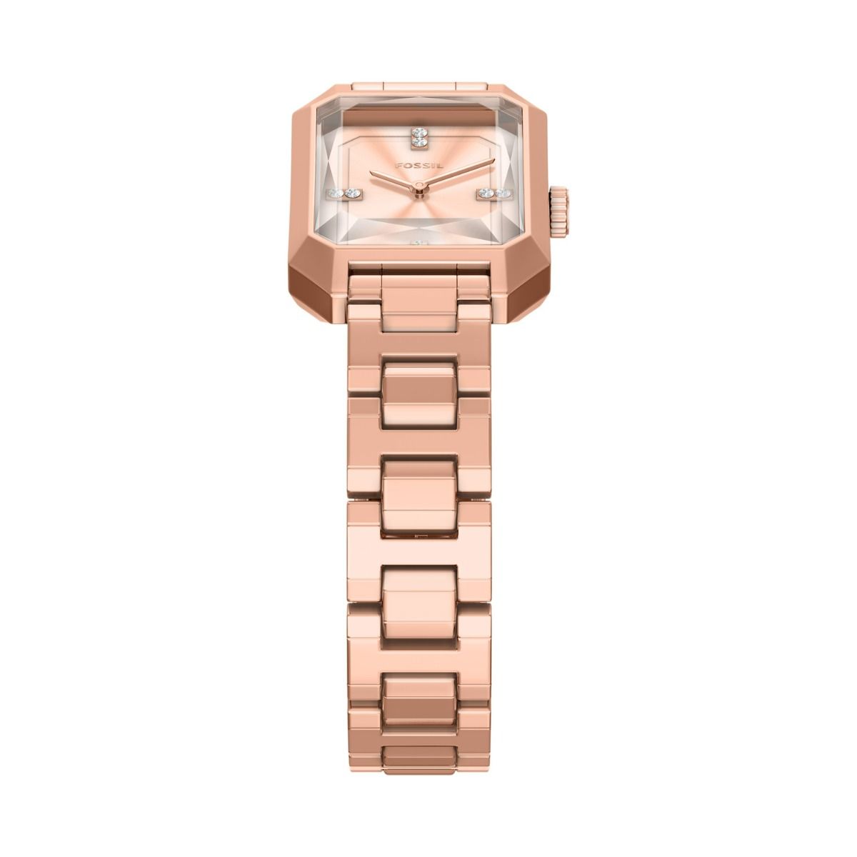 Reloj Fossil Bridget de dama correa de metal - Detalle de esfera