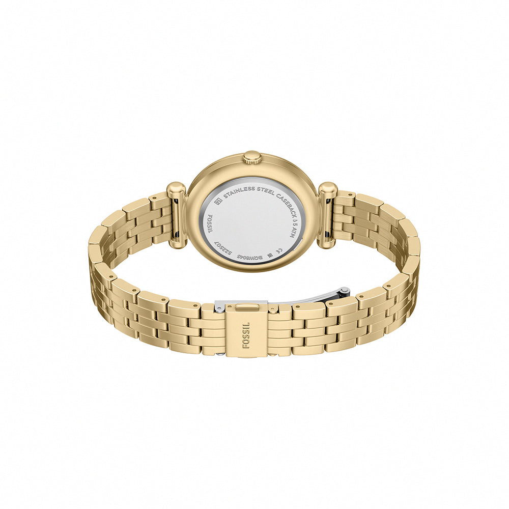 Reloj Fossil Tillie de dama correa de metal - Vista lateral