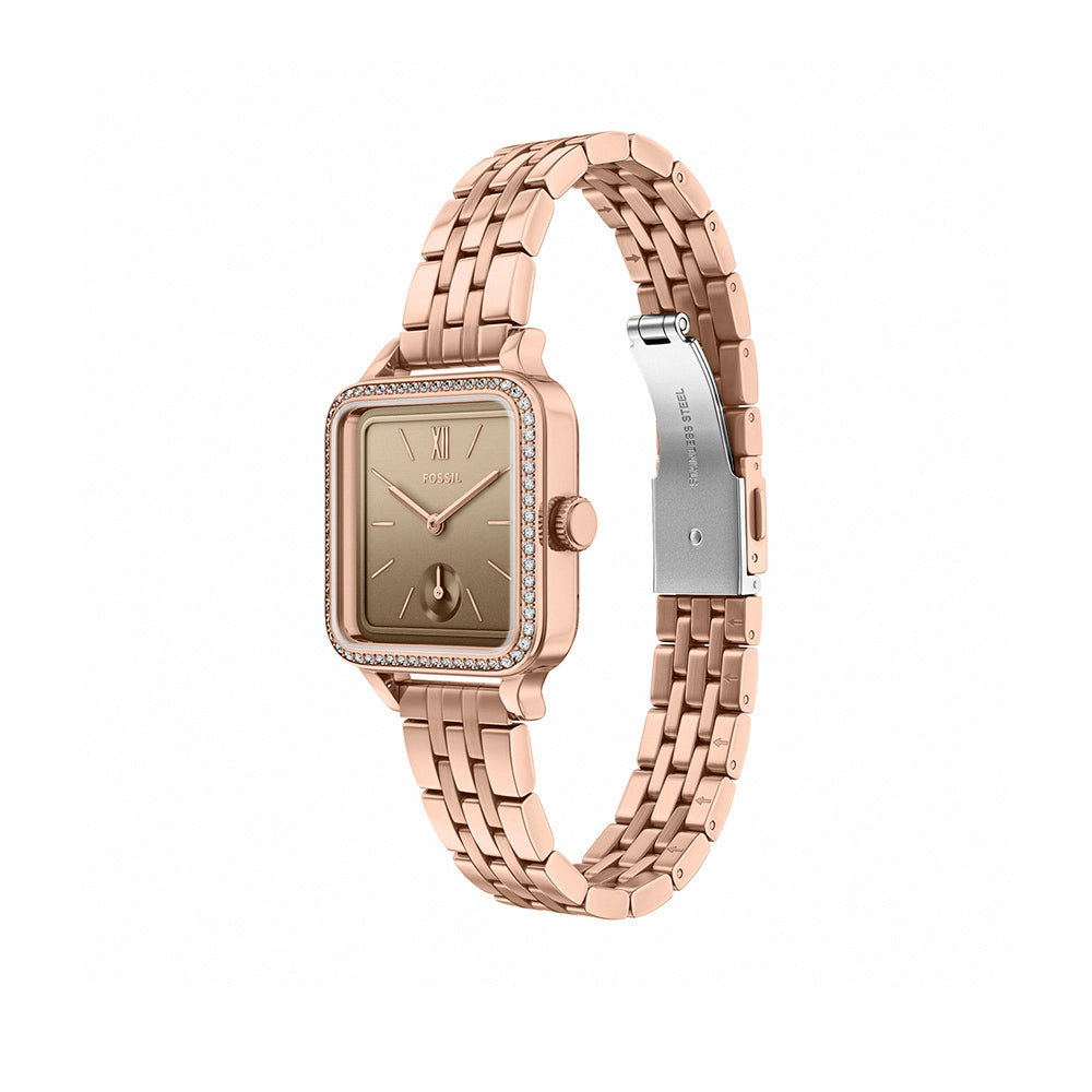 Reloj Fossil Colleen de mujer banda de acero inoxidable - Vista trasera
