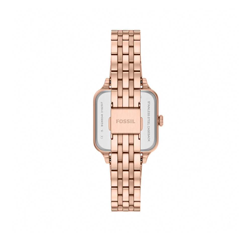Reloj Fossil Colleen de mujer banda de acero inoxidable - Detalle de esfera