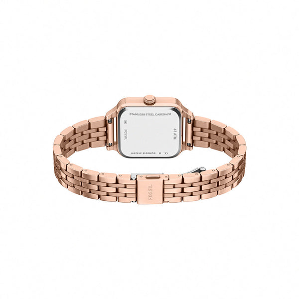 Reloj Fossil Colleen de mujer banda de acero inoxidable - Vista lateral
