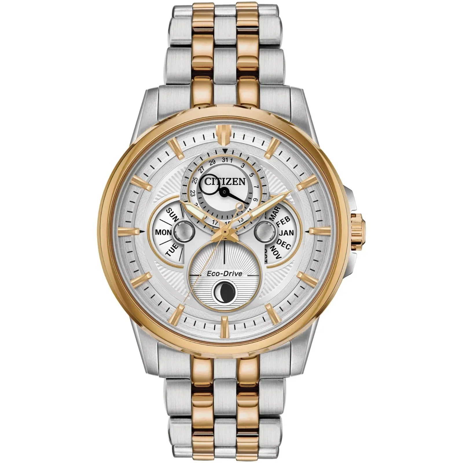 BU0056-57A Reloj Citizen  Eco-Drive de hombre pulsera de metal