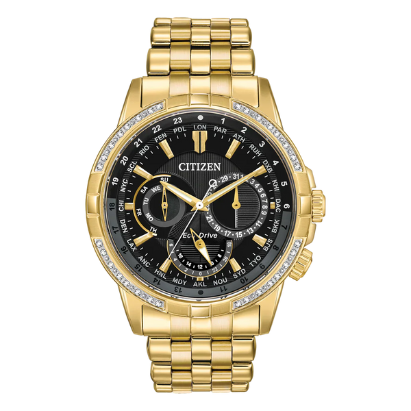 56E Reloj Citizen Corso Eco-Drive Hombre Acero Dorado - Reloj original en Guatemala