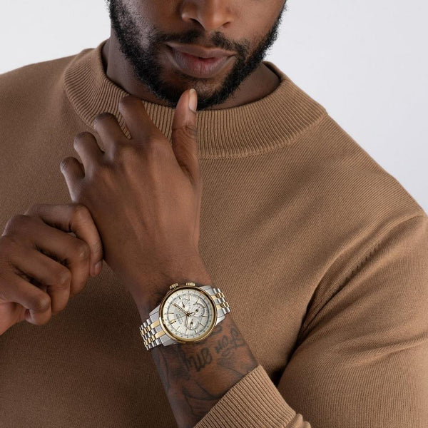 Reloj Citizen Corso Eco-Drive Hombre Acero Bicolor - Vista lateral
