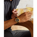 06E Reloj Citizen Rolan de hombre pulsera de piel 40 mm Eco-drive - Vista trasera
