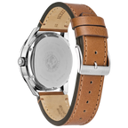 Reloj Citizen Corso Eco-Drive Hombre Piel Esfera Azul - Vista lateral