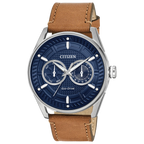 Reloj Citizen Corso Eco-Drive Hombre Piel Esfera Azul - Reloj original en Guatemala
