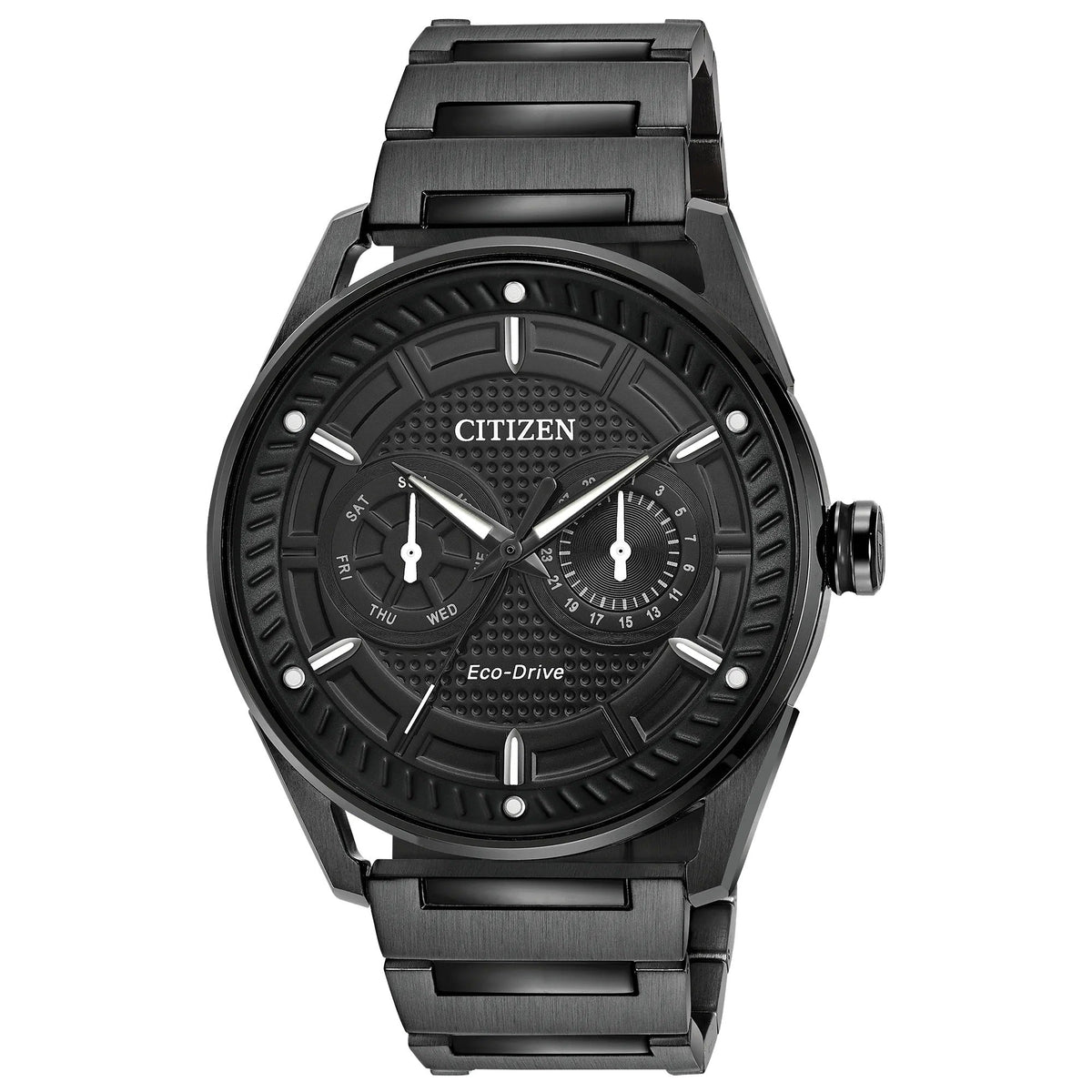 Citizen Sport Casual BU4025-59E reloj de hombre correa de metal negro