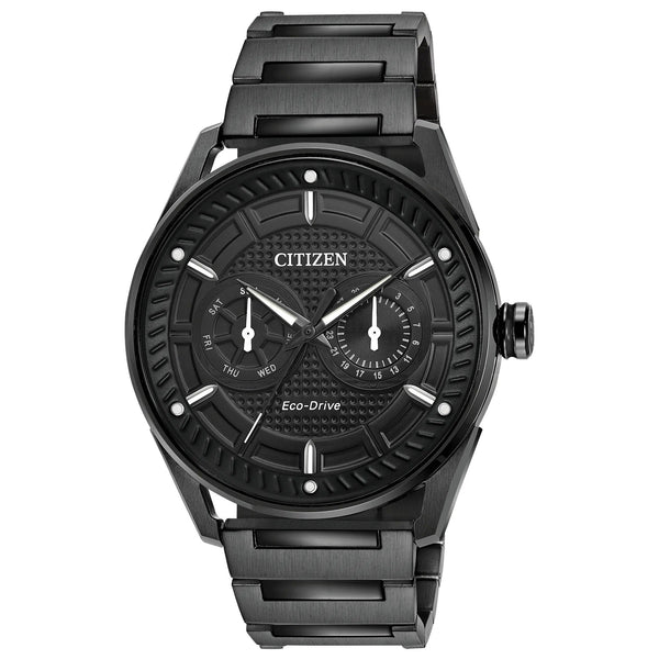 Citizen Sport Casual BU4025-59E reloj de hombre correa de metal negro