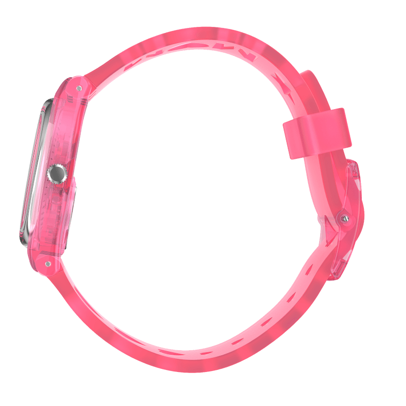 Reloj Swatch Love With All The Alphabet de señorita pulsera de resina - Vista lateral