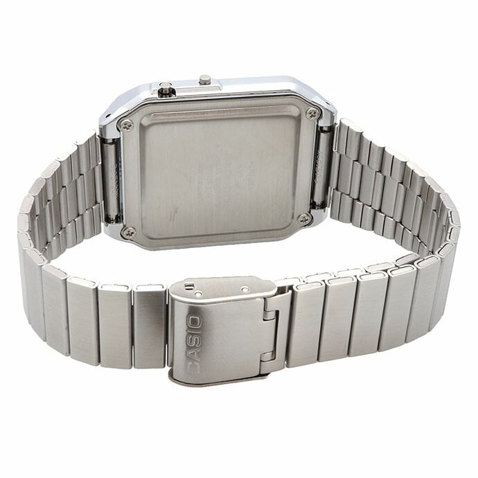 CA-500WE Reloj Casio Calculadora Unisex Acero Plateado - Vista 7