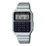 CA-500WE Reloj Casio Calculadora Unisex Acero Plateado