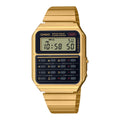 CA-500WEG Reloj Casio Calculator Unisex Correa de Acero - Reloj original en Guatemala