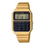 CA-500WEG Reloj Casio Calculator Unisex Correa de Acero