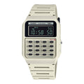 CA-53WB Reloj Casio Calculator Hombre Resina Beige - Reloj original en Guatemala