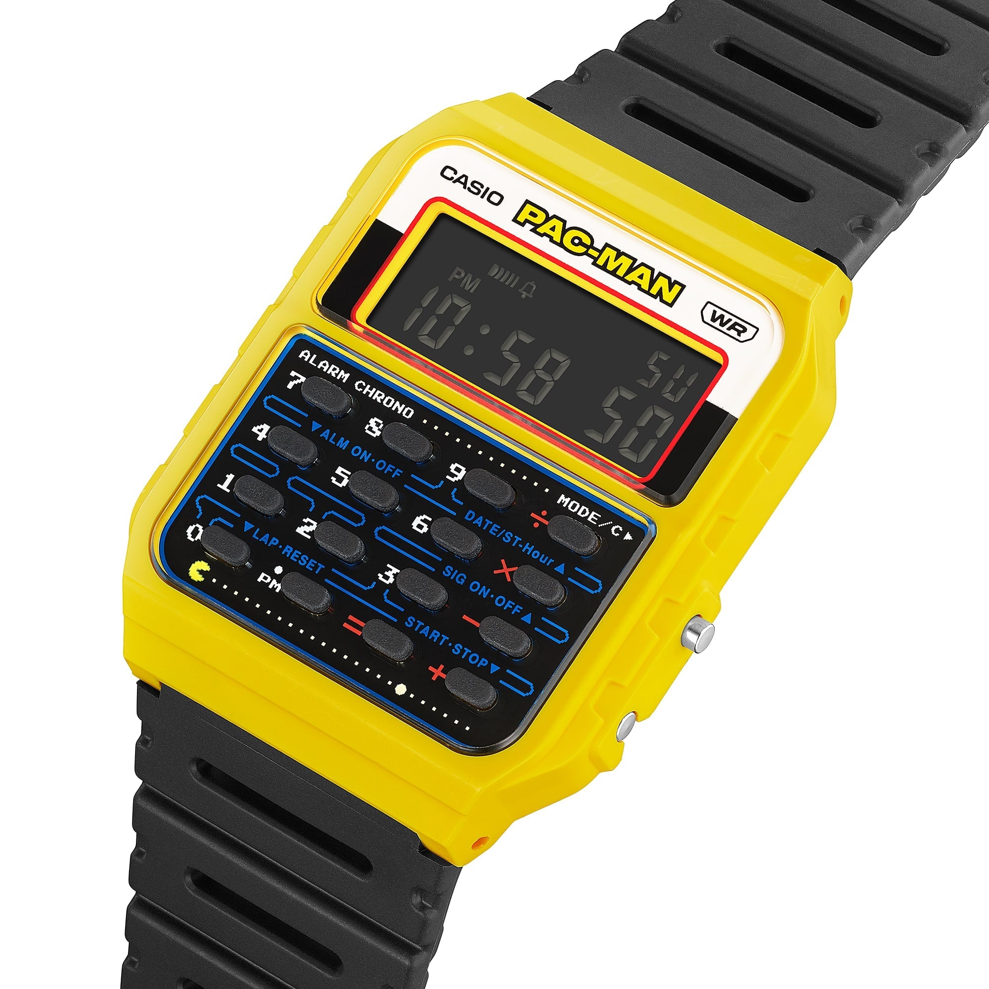 CA-53WPC Reloj Casio Pac-Man Unisex Correa de Caucho - Vista 6