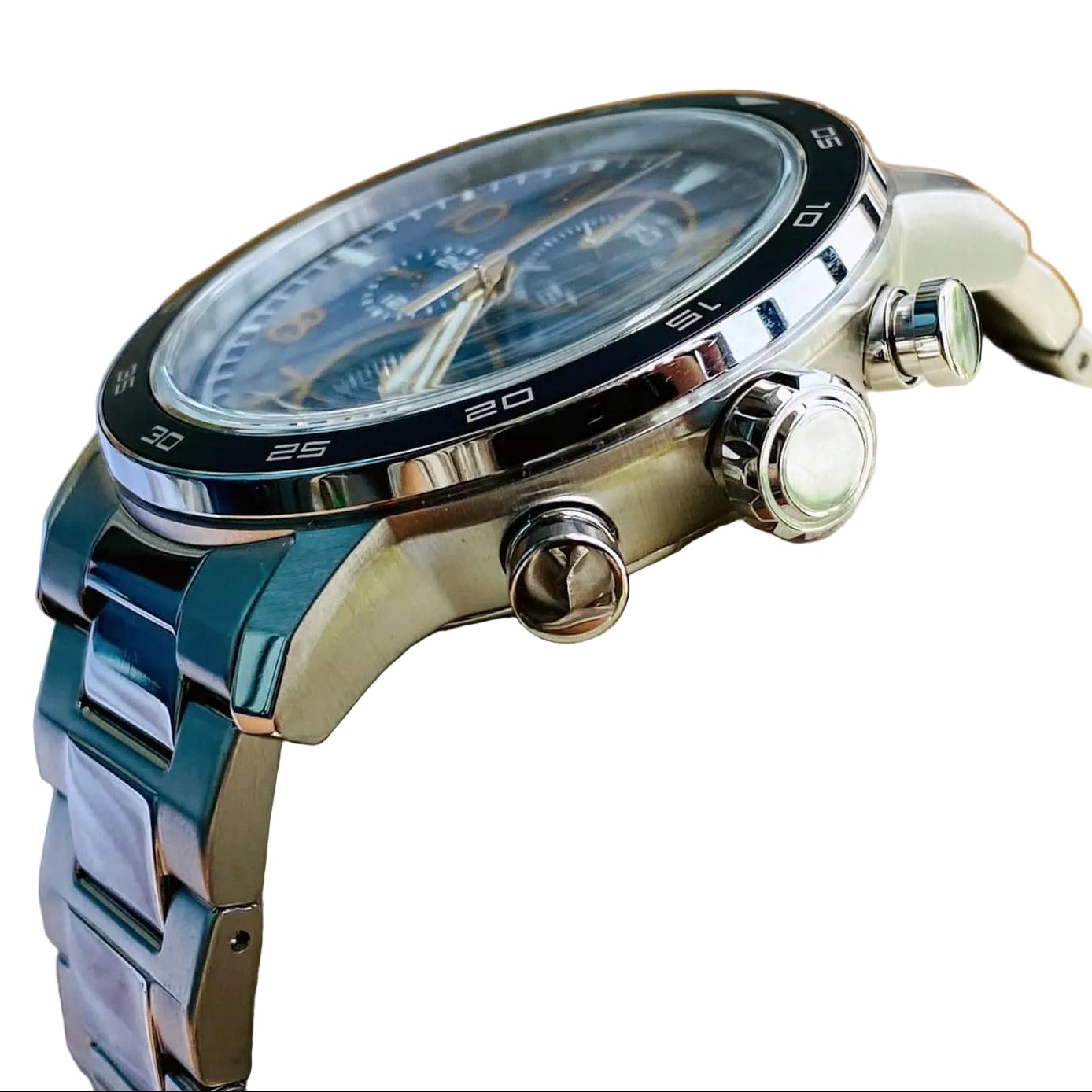 CA0647-52L Reloj Citizen Eco-Drive de hombre correa de metal - Acero Inoxidable Plateado