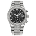 CA0750-53E Reloj Citizen Crystal de hombre correa de metal Eco-Drive
