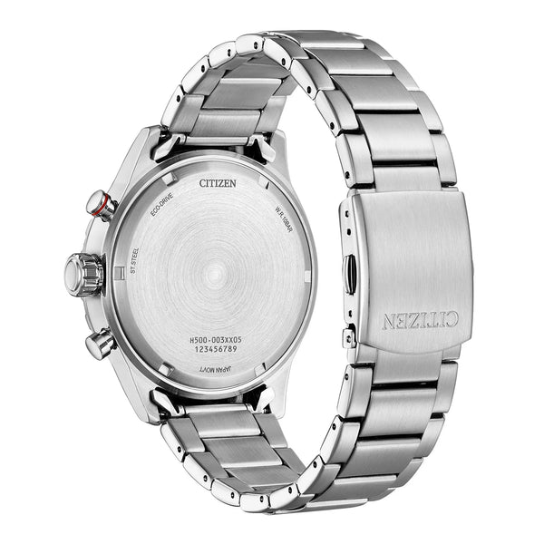 Reloj 56X Citizen Eco-drive para hombre pulsera de acero - Vista lateral