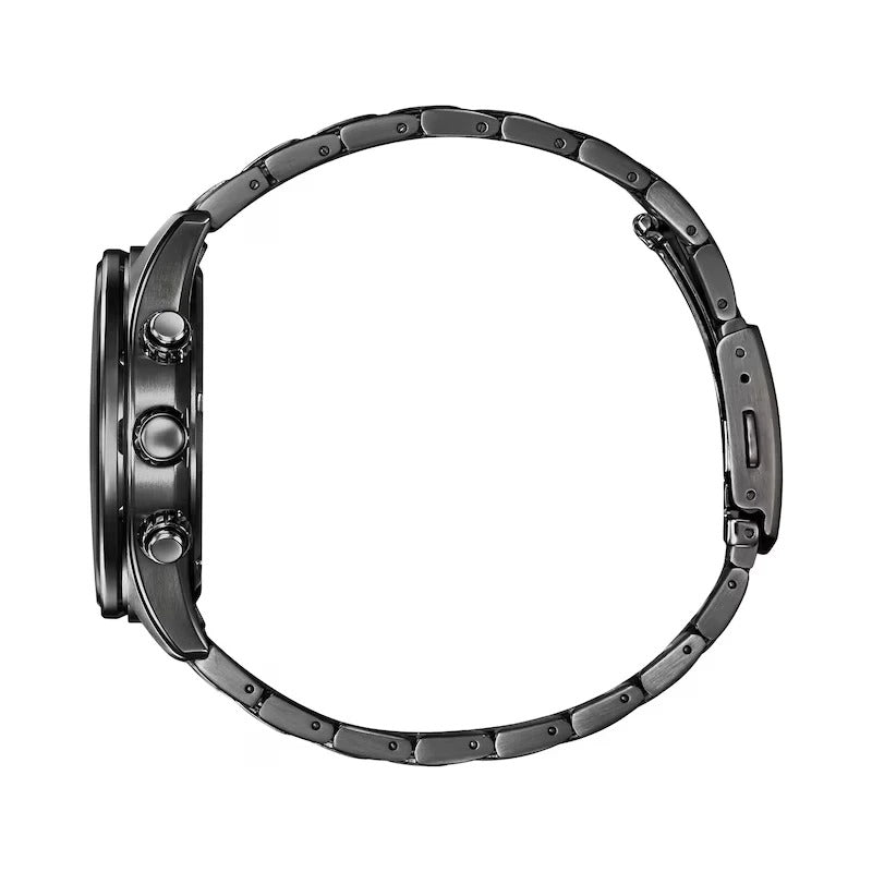 CA0775-52E Reloj Citizen Eco-Drive de caballero correa de metal - Acero Inoxidable Negro