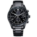 CA0775-52E Reloj Citizen Eco-Drive de caballero correa de metal - Acero Inoxidable Negro