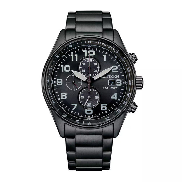 Reloj 52F Citizen Sport Casual Eco-drive de hombre correa de metal - Reloj original en Guatemala