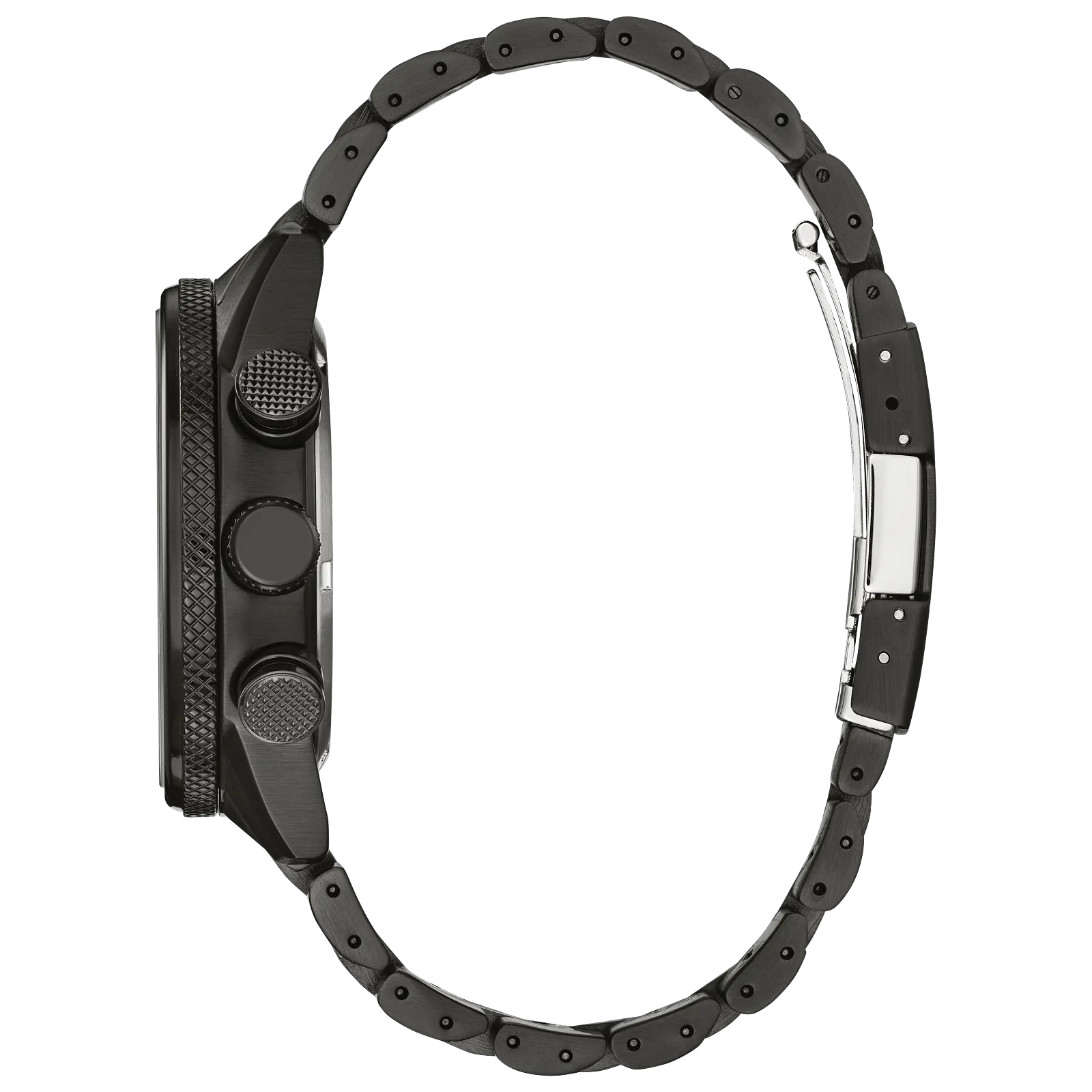 Reloj 53X Citizen Nighthawk Eco-drive de hombre correa de metal - Vista trasera