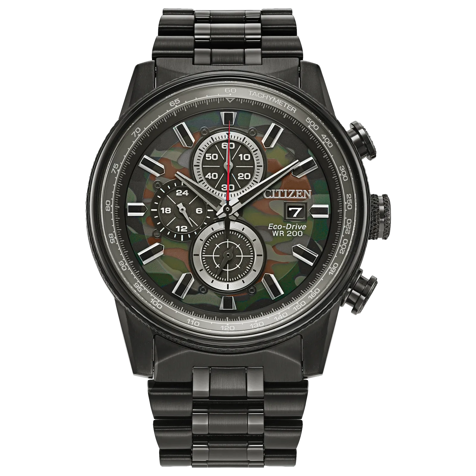 Reloj 53X Citizen Nighthawk Eco-drive de hombre correa de metal - Reloj original en Guatemala