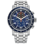 Reloj Citizen Brycen Hombre Correa de Acero Azul - Reloj original en Guatemala