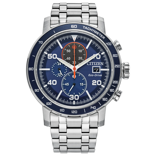 Reloj Citizen Brycen Hombre Correa de Acero Azul - Reloj original en Guatemala