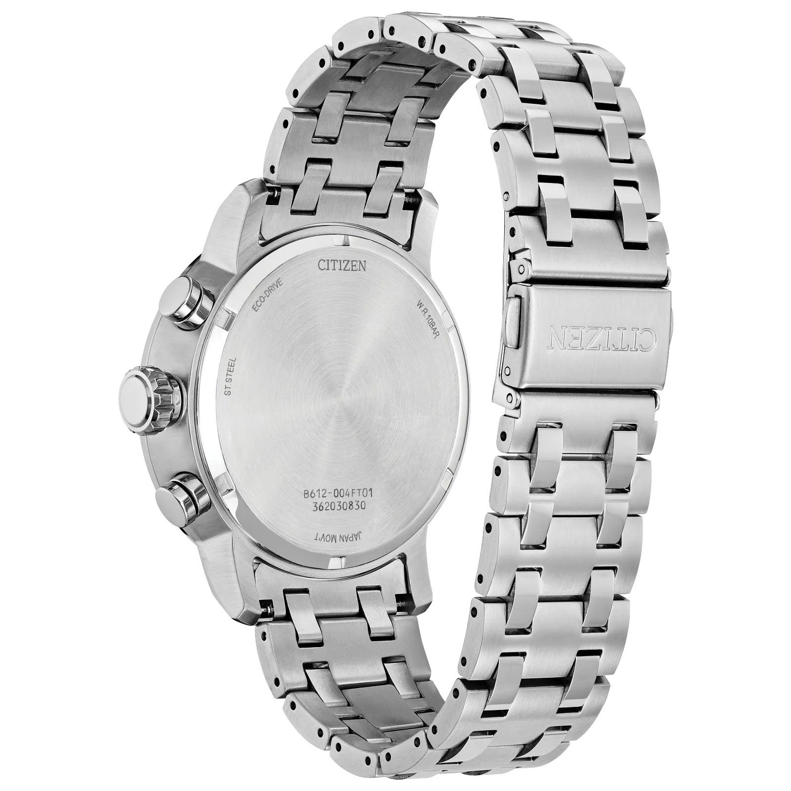 CA0851-56X Citizen Brycen Eco-drive de hombre correa de acero inoxidable