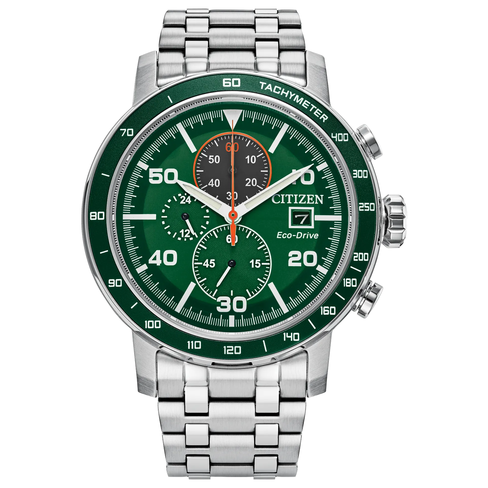 CA0851-56X Citizen Brycen Eco-drive de hombre correa de acero inoxidable