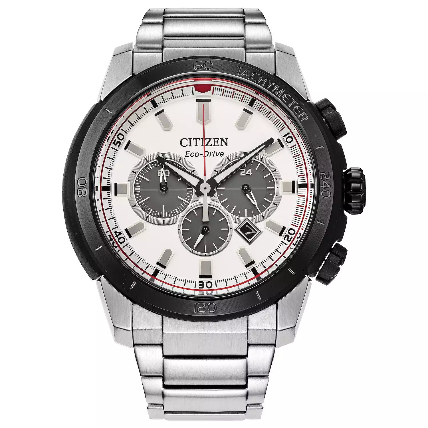 Reloj 81A Citizen Eco-Drive Brycen de caballero pulsera de metal - Reloj original en Guatemala