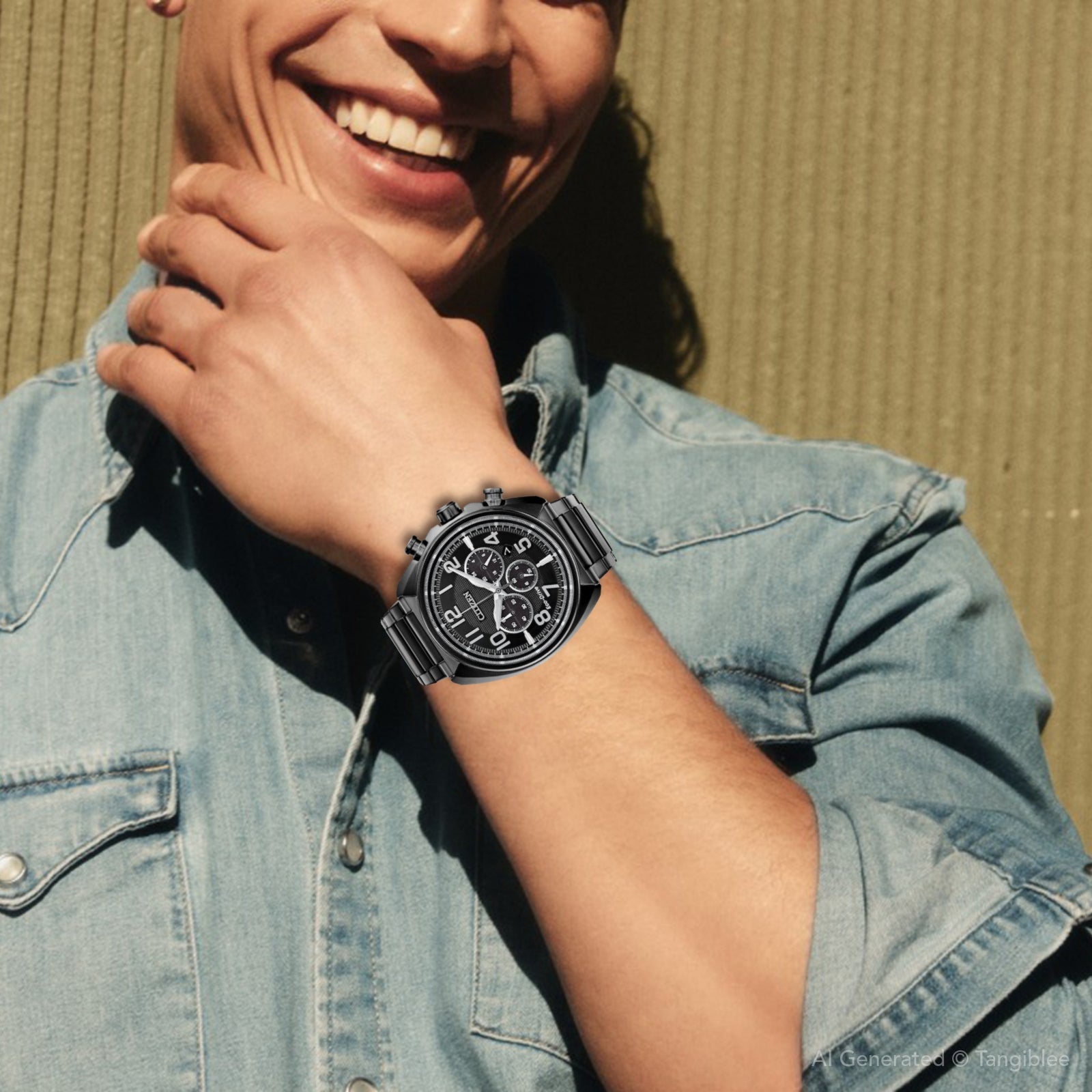 CA4285-68E Citizen Eco-Drive de hombre pulsera de metal