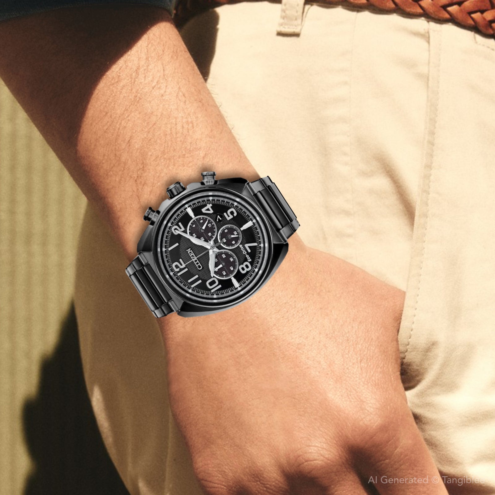CA4285-68E Citizen Eco-Drive de hombre pulsera de metal