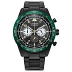 CA4555-81E Reloj Citizen Eco-Drive de hombre pulsera de metal - Acero Inoxidable Negro