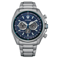 Reloj 81L Citizen Eco-Drive de caballero pulsera de metal - Reloj original en Guatemala