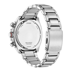 Reloj 89E Citizen Sport Casual Eco-drive de caballero pulsera de metal - Vista trasera