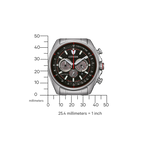 Reloj 89E Citizen Sport Casual Eco-drive de caballero pulsera de metal - Detalle de esfera