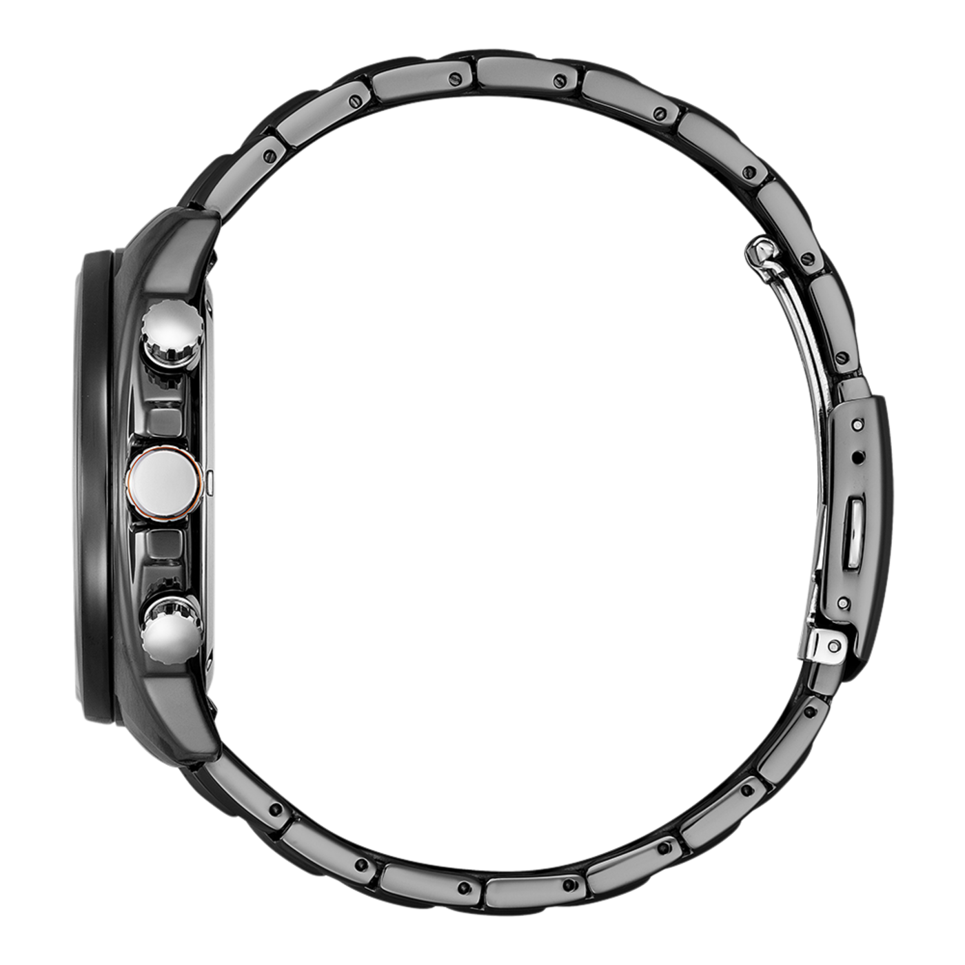 Reloj 82H Citizen Sport Casual Eco-drive de caballero pulsera de acero inoxidable - Vista trasera
