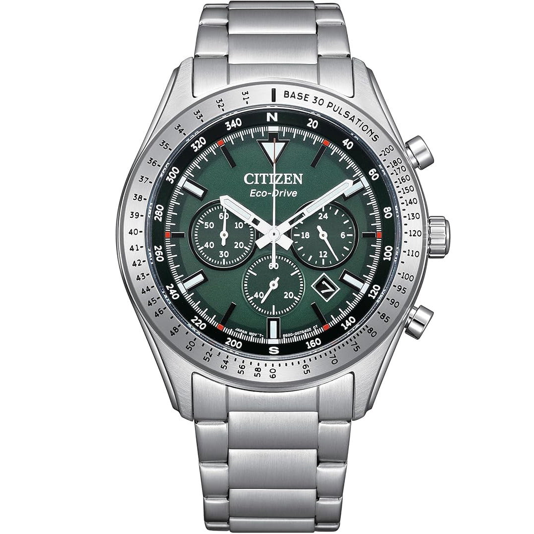 Reloj 89X Citizen Eco-drive para caballero pulsera de acero inoxidable - Reloj original en Guatemala