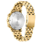 58X Reloj Citizen Eco-Drive Hombre Dorado Esfera Roja - Vista trasera